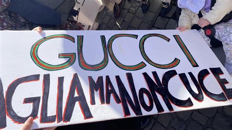 gucci licenziamento|Gucci employees strike: What's at stake for the Italian  .